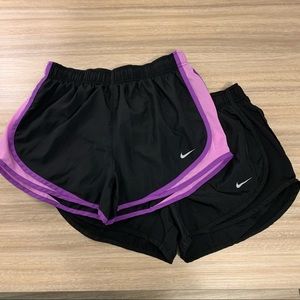 Bundle of 2 Pairs Nike Dri-Fit Running Shorts
